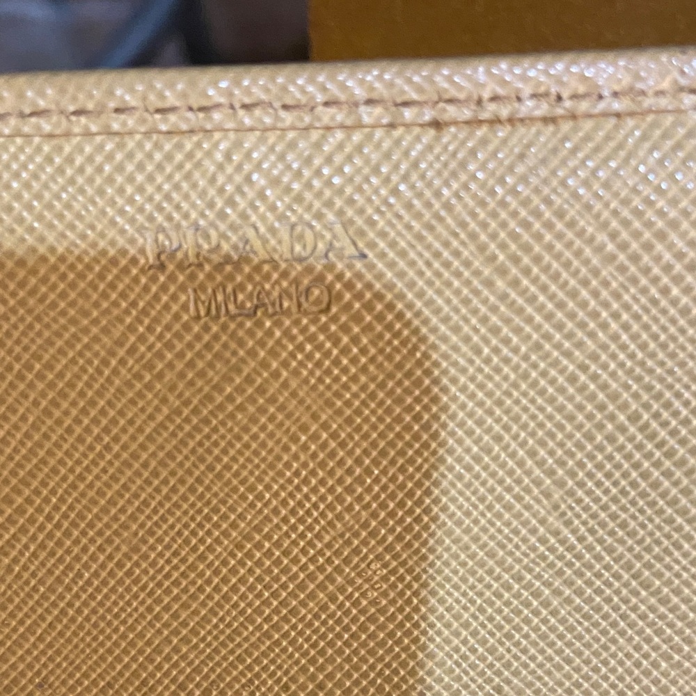 Prada Long Light Yellow Wallet - image 8